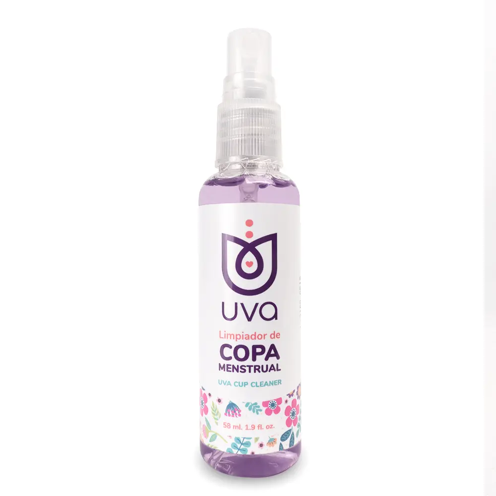 Limpiador de copa menstrual UVA
